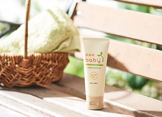 パックスナチュロン　パックスベビー　うるおいUVクリーム　SPF17