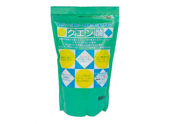 地の塩社 クエン酸 800g
