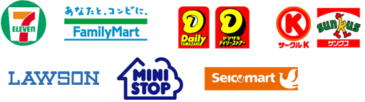 コンビニ　各社ロゴマーク