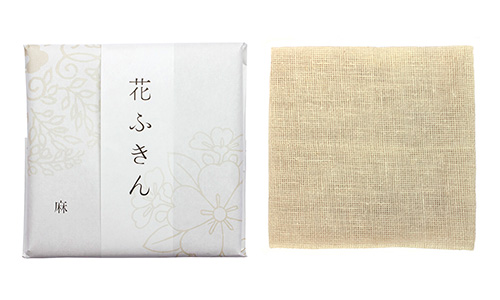 中川政七商店　花ふきん / 麻（麻ふきん）