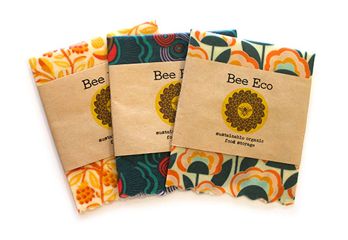 Bee Eco Wrap ビーエコラップ（みつろうラップ）　Sサイズ