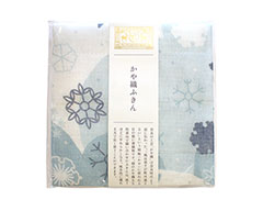 中川政七商店 かや織りふきん 雪華
