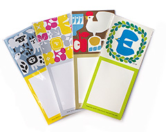 telier FORK　YUYA　LETTER PAPER　一筆箋（細長サイズ）
