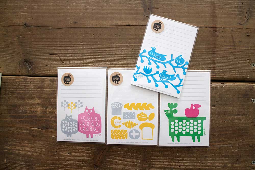 Atelier FORK YUYA LETTER PAPER 一筆箋